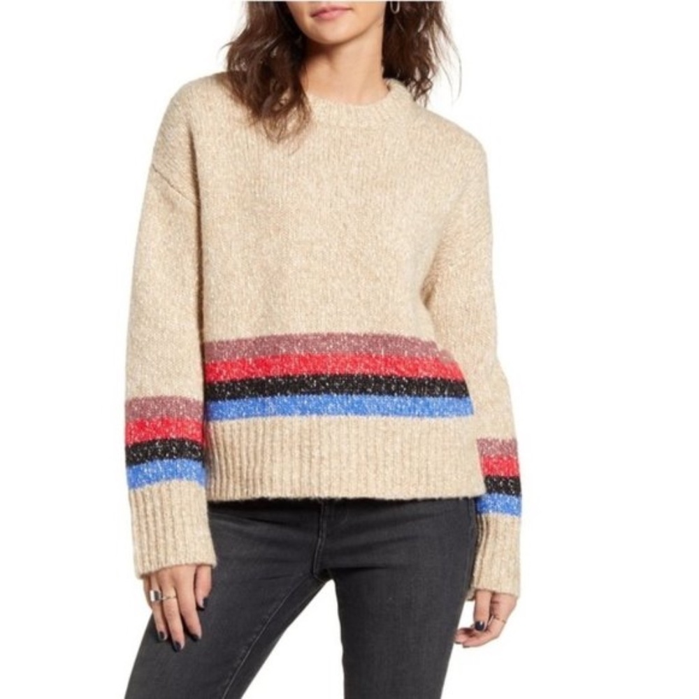 Treasure & Bond Mini Stripe Pullover